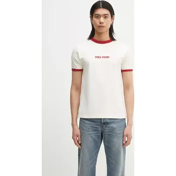 Tričko Daily Paper Dotted Type T-Shirt, L, béžová, 01X