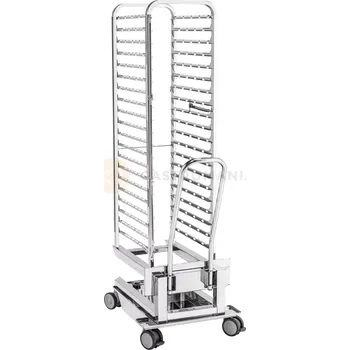 Servírovací stolek Přepravní vozík pro konvektomaty Gigasteam 20110DRS | BARTSCHER, Gigasteam 20110
