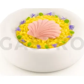 Kuchyňská sůl Silikonová forma na předkrm - Canestrello 15, mušle | SILIKOMART, Ristorazione C+P