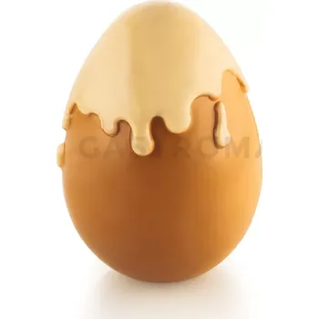 Čokoládová tyčinka Tepelně tvarovaná forma na čokoládu - Drippy, vejce | SILIKOMART, 3D Choco Figures C