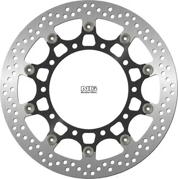 Brzda pro motocykl NG přední brzdový kotouč KAWASAKI H2 1000 NINJA '15-'22 (330X148,4X5,5MM) (5X10,25MM) (ALU střed)