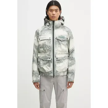 Bunda Napapijri A-Rivalto Ao zelená barva, přechodná, NP0A4IMRFCP1, L, 70X