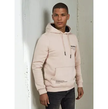 Pánská mikina Světle béžová mikina s kapucí BX5682 Velikost: S