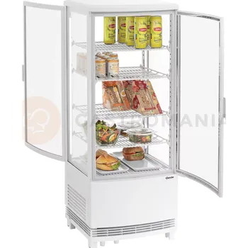 Chladicí vitrína 98 l, bílá | BARTSCHER, Mini 98L2T