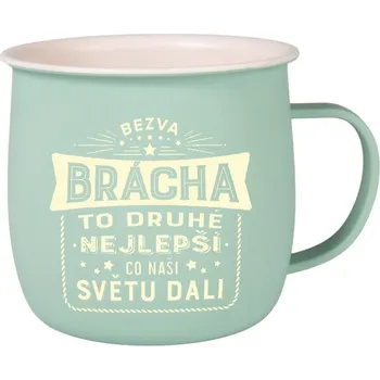 Outdoorový hrnek - Bezva brácha