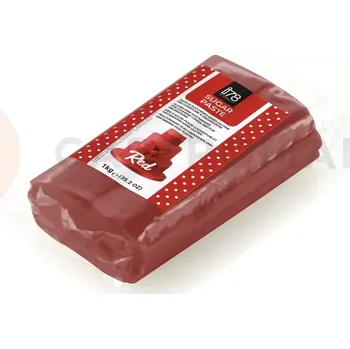 Výroba svíčky Cukrová pasta 1 kg - červená | SILIKOMART, i78