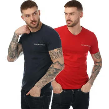 Pánské tričko Tričko Emporio Armani Red navy 1094279 L