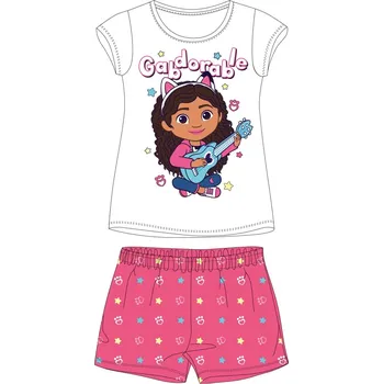 Dívčí letní pyžamo Gabby´s Dollhouse růžové 122