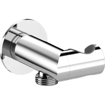 Sprchový panel Držák sprchy kulatý, otočný, s vyústěním, chrom