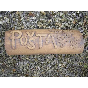 Květináč Poštovní schránka nápis cikcak