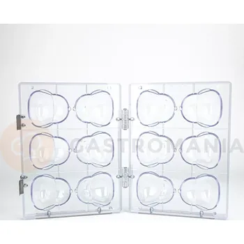 Čokoládová tyčinka Polykarbonátová forma na figurky, 275x175 mm | MARTELLATO, Charlie