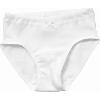 Dívčí spodní prádlo PLEAS Dívčí bavlněné kalhotky, bílé Velikost: 92