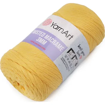 Galanterie Pletací příze Twisted Macrame 250 g rozčesávací