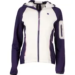 Dámská zateplená mikina GTS 405951 bílá/fialová 38