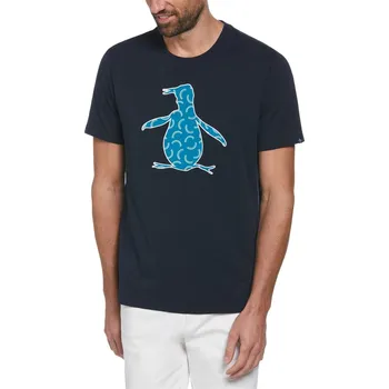 Pánské tričko Tričko Original Penguin Dark Sapphire 1098307 Medium