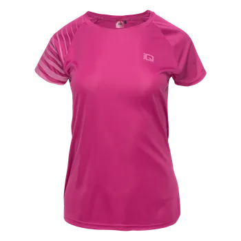 Dámské tričko Dámské Tričko s krátkým rukávem IQ INTELLIGENCE QUALITY HIDA WMNS M000207071 – Růžová M
