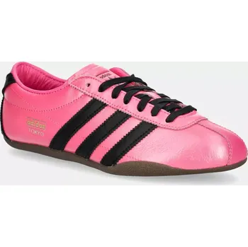 Pánská móda Kožené tenisky adidas Originals Tokyo Decon, 40 2/3, růžová, 42X