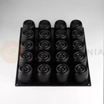 Kuchyňská sůl Silikonová forma na monoporce 400x300 mm, Volupté, 20x120 ml | PAVONI, PX43108