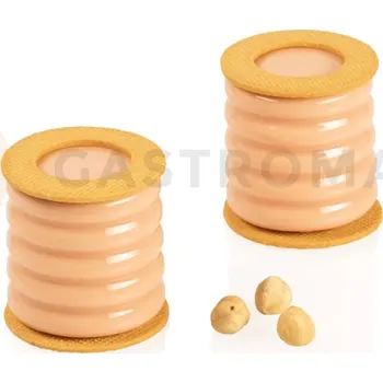 Kuchyňská sůl Silikonová forma na monoporce + děrování - Sladké vrstvy | SILIKOMART, 3D Range