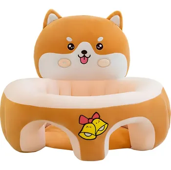 plyšák Gadget Plyšová židle pro batolata Hnědý pejsek