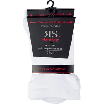 Dámské ponožky Dámské zdravotní ponožky bez gumiček RS 39-42 bílá