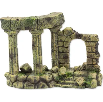 Dekorace do akvária Dekorace Aqua Excellent Zřícenina hradu 13cm sloupy