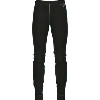 Dětské termo spodky Dětské funkční spodky EMILY černá Bamboo Ultra - Azurová / 140