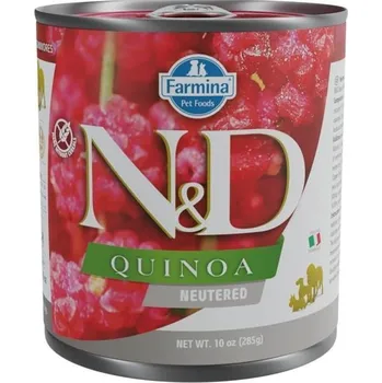 Krmivo pro psa N&D QUINOA Dog konz. Pork Neutered 285 g