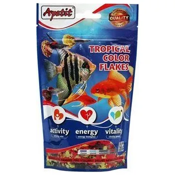 Krmivo pro rybičky Apetit - TROPICAL COLOR FLAKES 50g