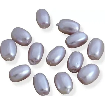 Korálek Korálky voskované olivky champagne - 20 ks