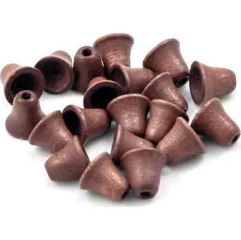 Korálek Korálky dřevěné hnědé 8/8 – 20 ks