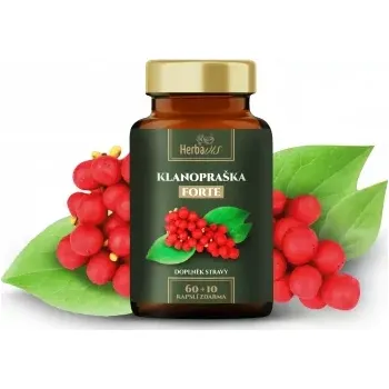 Přírodní produkt Herbavis KLANOPRAŠKA FORTE, 70 kapslí (kapsle s extraktem z plodů (10:1))