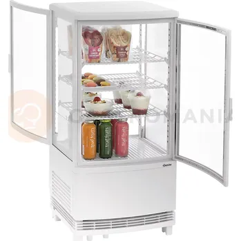 Chladicí vitrína o objemu 75 litrů, bílá | BARTSCHER, Mini 75L2T