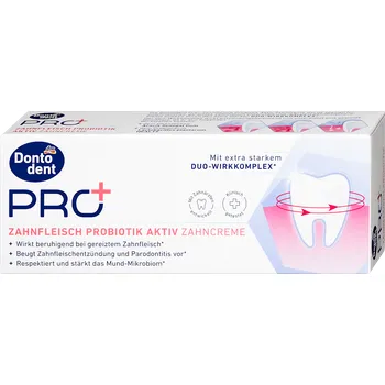Dentální hygiena Dontodent PRO+ Probiotik Aktiv zubní pasta 75 ml