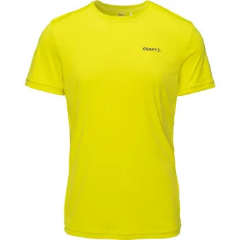 Pánské tričko Pánské Tričko s krátkým rukávem CRAFT CORE ESSENCE SS TEE M 1912451-503000 – Žlutá S