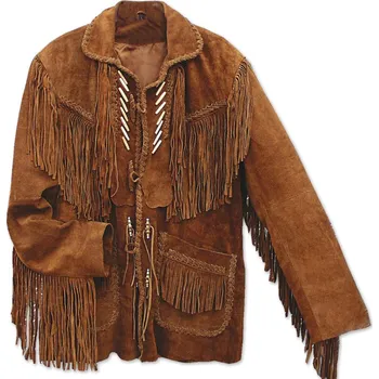 Pánský kabát Stars & Stripes Bunda westernová Codi Stars & Stripes, pánská, hnědá 3XL