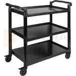 Plastový servírovací vozík, 3 police | APS, Ready