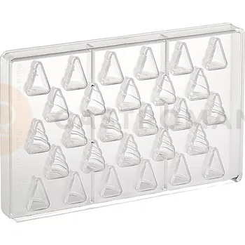 Čokoládová tyčinka Polykarbonátová forma na pralinky, 275x175 mm | MARTELLATO, Trees