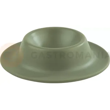 Melaminový podnos na vejce, průměr: 85 mm, sada 4 ks, zelený | APS, Eggy