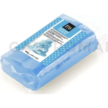 Výroba svíčky Cukrová pasta 1 kg - světle modrá | SILIKOMART, i78