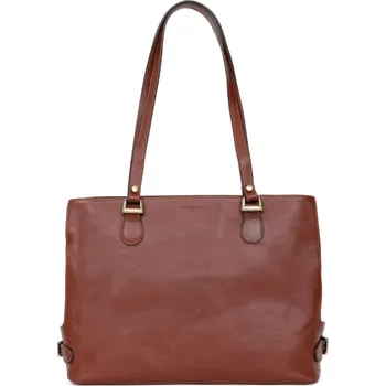 Kabelka Hexagona dámská kožená kabelka Charlotta hnědá 111321B 2200 hnědá