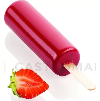 fomička na zmrzlinu Forma na zmrzlinu a předkrm na tyčince - Gel 16 Rondo + 50 tyčinek | SILIKOMART, SteccoFlex