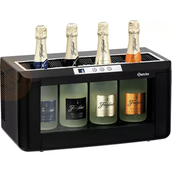 Chladnička na víno s LED osvětlením pro 4-5 lahví | BARTSCHER, 4FLS-10
