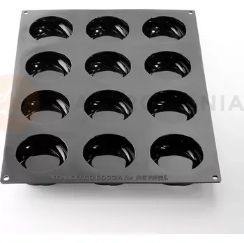 Kuchyňská sůl Silikonová forma na monoporce 400x300 mm, Karma, 12x120 ml | PAVONI, PX43117