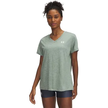 Dámské oblečení Tričko Under Armour Silica Green 1094630 10 (S)