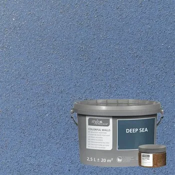 Třpytky do barev na zeď StyleColor Crystals 40 g měď