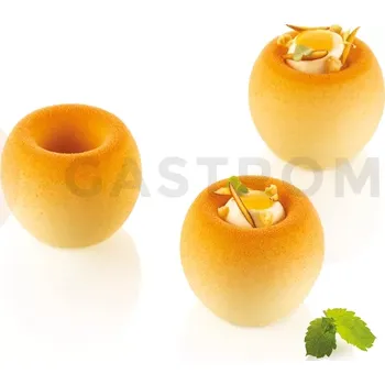 Kuchyňská sůl Silikonová forma na monoporce - Secret 40 | SILIKOMART, CurveFlex