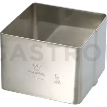 Kuchyňská sůl Čtvercový ráfek na pečivo - 60x60x60 mm | MARTELLATO, Square