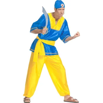 Karnevalový kostým Pánský kostým Arabský princ (kabát, kalhoty, pásek, turban) - S