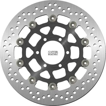 Brzda pro motocykl NG přední brzdový kotouč YAMAHA TZ 250 '93, (280X64X5MM) (6X8,25MM) (ALU střed)